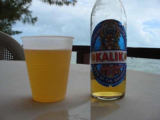 KALIK beer drink coasters lot of 10 same beer of the Bahamas 